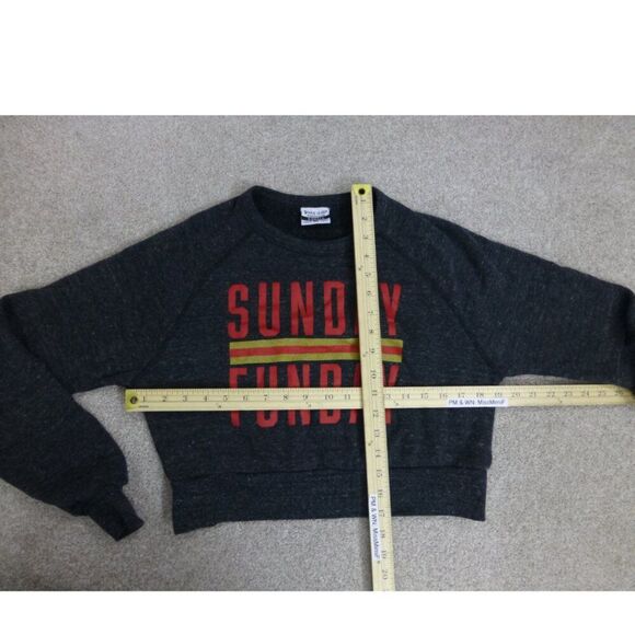 Where I'm From San Francisco 49ers Theme Sunday Fun Day Cropped Sweater - Picture 10 of 12